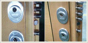 puertas acorazadas con doble llave o intervención